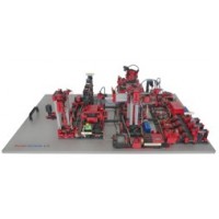 Кейс fisсhertechnik для транспортування ліній Trainingsmodelle Factory
