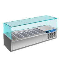 Холодильная витрина для топпинга BRILLIS G-VRX1400/330FG