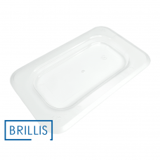 Кришка гастроємності BRILLIS із полікарбонату GN 1/9, прозора