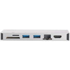 Digitus Док-станція Travel USB-C, 8 Port