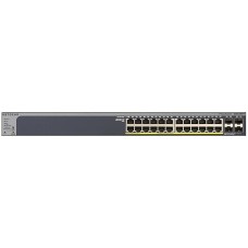 NETGEAR Комутатор GS728TPv2 24x1GE PoE+ (190Вт), 4xSFP, керований L2