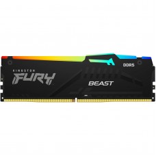 Kingston Пам'ять ПК DDR5 16GB 6000 FURY Beast RGB