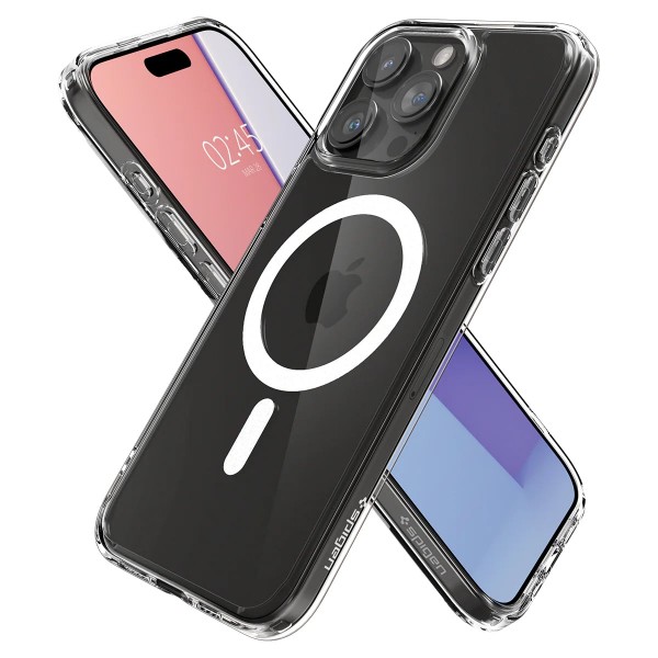 Spigen Чохол для Apple iPhone 15 Pro Max Ultra Hybrid MagFit, White