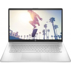 Ноутбук HP 17-cp3002ua 17.3" FHD IPS AG, AMD R7-7730U, 16GB, F512GB, UMA, DOS, сріблястий