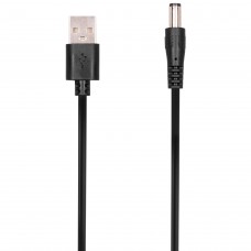 2E Кабель живлення USB-A - DC 5,5х2,5 мм, 5V/1,5A