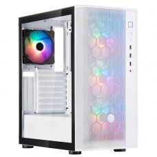 SilverStone Корпус FARA FAR1W-PRO-V2, без БЖ, 2xUSB3.0, 1xUSB2.0, 4x120mm ARGB fan, TG Side Panel, ATX, White