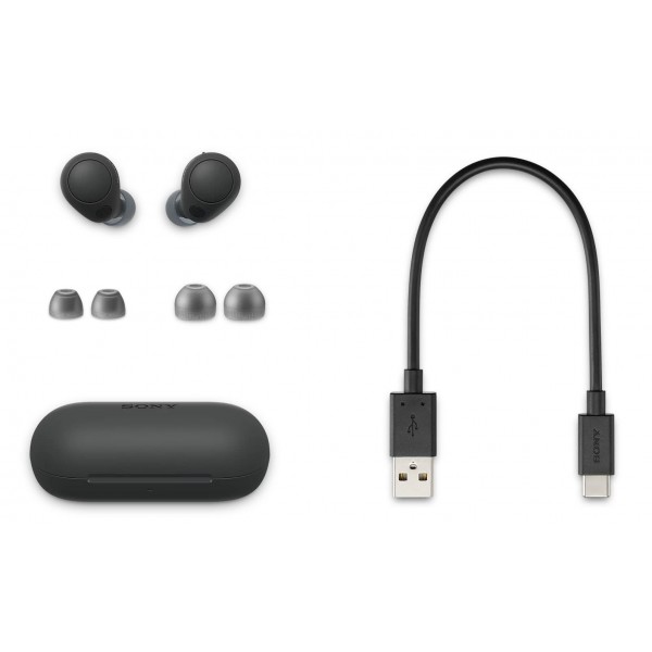 Sony Навушники TWS WF-C700N BT 5.2, ANC, IPX4, SBC, AAC, Чорний