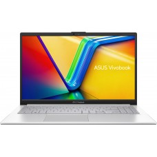 ASUS Ноутбук Vivobook GO E1504FA-BQ534 15.6" FHD IPS, AMD R5-7520U, 16GB, F512GB, UMA, NoOS, Сріблястий