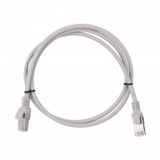 2E Патч-корд САТ 5e, FTP, 0.50м, 26AWG, RJ45, 7/0.16, Cu, LSZH, сірий