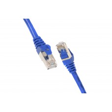 2E Cat 6,UTP,RJ45, 26AWG ,7/0.16 Cu, 1.50 m,PVC, Blue