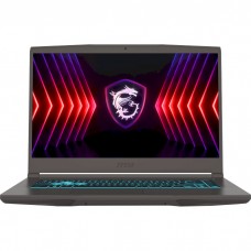 MSI Ноутбук Thin 15.6 FHD, Intel i7-12650H, 16GB, F512GB, NVD4050-6, DOS, чорний