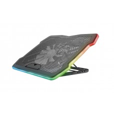 Підставка для ноутбука Trust GXT 1126 Aura (17") RGB Black