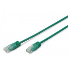 Digitus CAT 5e UTP, 2м, AWG 26/7, PVC, зелений