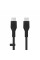 Belkin Кабель USB-C > USB-C заряджання/синхронізації, 3м, 60Вт, Type-C, силіконовий з кліпсою, чорний