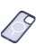 2E Чохол Basic для Apple iPhone 15, Soft Touch MagSafe Cover, Dark Blue