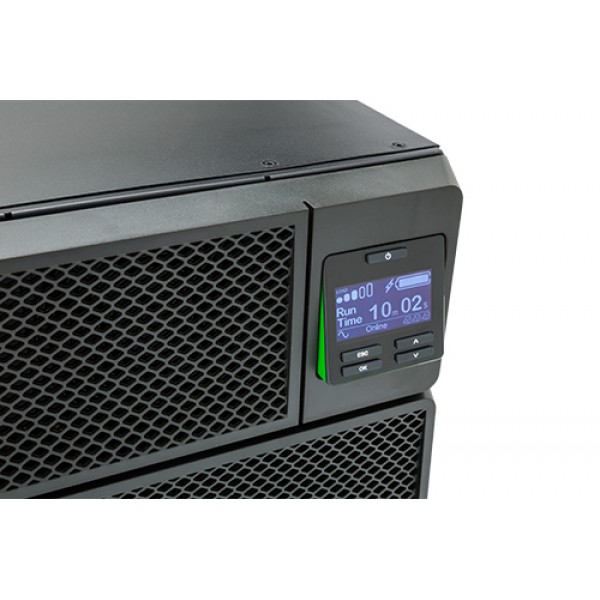 APC Джерело безперебійного живлення Smart-UPS Online 5000VA/4500W, RM 3U, LCD, USB, RS232, 6x13, 4xC19