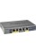 NETGEAR Комутатор GS105PE PoE pass-thru, 2xGE PSE, 1xGE PD, 2xGE, керований L