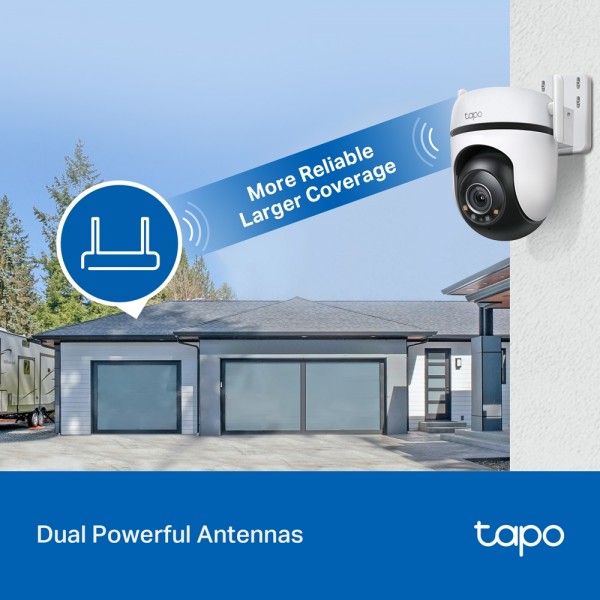 TP-Link IP-Камера Tapo C520WS 4MP N300 1xFE LAN зовнішня поворотна