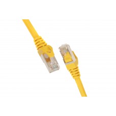 2E Cat 6, S-FTP екран. фольга з обплетенням, RJ45, 4Х2 27AWG, 7/0.14 Cu, 0.50 m, PVC, Yellow