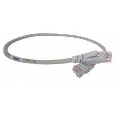 Legrand Патч-корд LCS3 CAT 5e U-UTP, 0.5 м, AWG 24, PVC, сірий