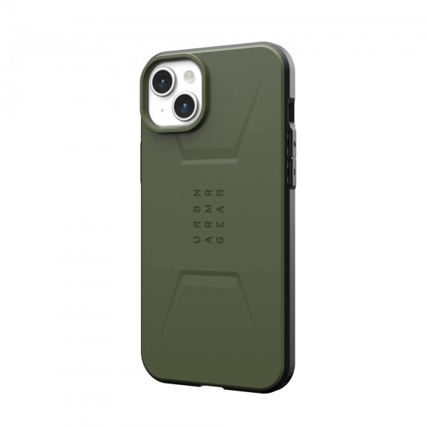 UAG Чохол для Apple iPhone 15 Plus Civilian Magsafe, Olive Drab