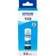 Epson Контейнер з чорнилом 108 EcoTank L8050/L18050 cyan