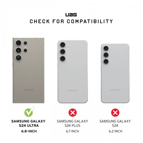 UAG Чохол для Samsung Galaxy S24 Ultra, Pathfinder Pro, Black