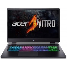 Acer Ноутбук Nitro 17 AN17-42 17.3" QHD IPS, AMD R7-8845HS, 32GB, F1TB, NVD4070-8, Lin, чорний