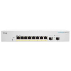 Cisco Комутатор CBS220 Smart 8-port GE, PoE, Ext PS, 2x1G SFP