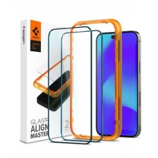 Spigen Захисне скло для Apple Iphone 14 Pro Glas tR Align Master FC (2 Pack), Black