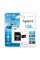 Apacer Карта пам'яті microSD 128GB C10 UHS-I U3 A2 R100/W80MB/s + SD