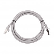 2E Патч-корд САТ 5e, FTP, 2м, 26AWG, RJ45, 7/0.16, Cu, LSZH, сірий