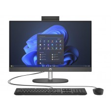 HP Комп'ютер персональний моноблок 240-G10 23.8" FHD IPS AG, Intel i5-1335U, 8GB, F512GB, UMA, WiFi, кл+м, 3р, DOS, чорний