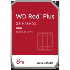 WD Жорсткий диск 8TB 3.5" 5640 256MB SATA Red Plus NAS