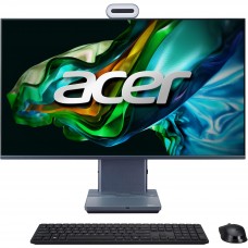 Acer Комп'ютер персональний моноблок Aspire S32-1856 31.5" QHD, Intel i7-1360P, 32GB, F1024GB, UMA, WiFi, кл+м, Lin, сірий