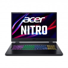 Acer Ноутбук Nitro 5 AN517-55 17.3" FHD IPS, Intel i7-12650H, 16GB, F512GB, NVD4050-6, Lin, чорний