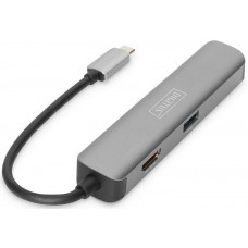 Digitus Док-станція Travel USB-C, 5 Port