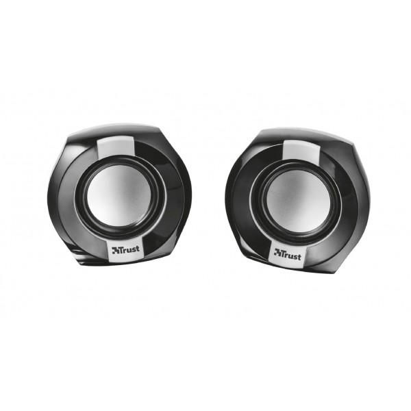 Trust Акустична система (Колонки) 2.0 Polo Compact BLACK