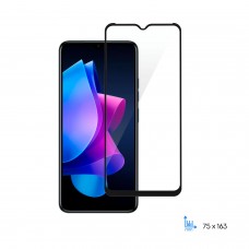 2E Захисне скло для TECNO Spark Go 2023 (BF7n), 2.5D FCFG,(1 Pack) black border