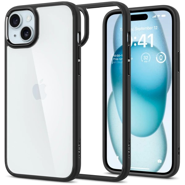 Spigen Чохол для Apple iPhone 15 Plus Ultra Hybrid, Matte Black