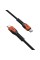 UAG Кабель USB-C > USB-C заряджання/синхронізації, 1.5м, 60Вт, Type-C, Rugged Kevlar, Black/Orange