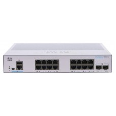 Cisco Комутатор CBS250 Smart 16-port GE, 2x1G SFP