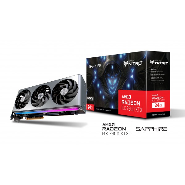 SAPPHIRE Відеокарта Radeon RX 7900 XTX 24GB GDDR6 Nitro+ Gaming OC VAPOR-X