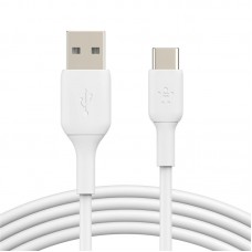 Belkin Кабель USB-A - USB-С, PVC, 1м White