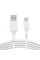 Belkin Кабель USB-A - USB-С, PVC, 1м White