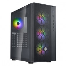 SilverStone Корпус FARA FAR1B-PRO-V2, без БЖ, 2xUSB3.0, 1xUSB2.0, 4x120mm ARGB fan, TG Side Panel, ATX, Black