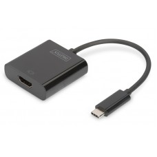 Digitus Адаптер USB-C - HDMA UHD 4K, M/F, 0.15 m