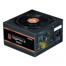 Zalman Блок живлення Gigamax 3 (850W) 88% 80+ Bronze 120мм 1xMB 24pin(20+4) 2xCPU (8pin(4+4)+8pin) 3xMolex 6xSATA 4xPCIe 8pin(6+2) 1x12VHPWR Semi Modular