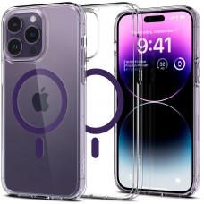 Spigen Чохол для Apple iPhone 14 Pro Ultra Hybrid MagFit, Deep Purple