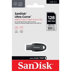 SanDisk Накопичувач 64GB USB 3.2 Ultra Curve Black